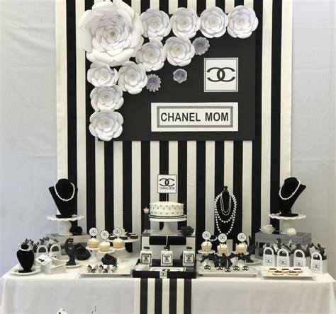 chanel theme party ideas